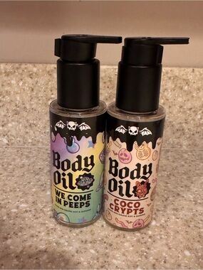 Twisted Allure Body Oil — We Come In Peeps (Pastel) and Coco Crypts (Cream) New